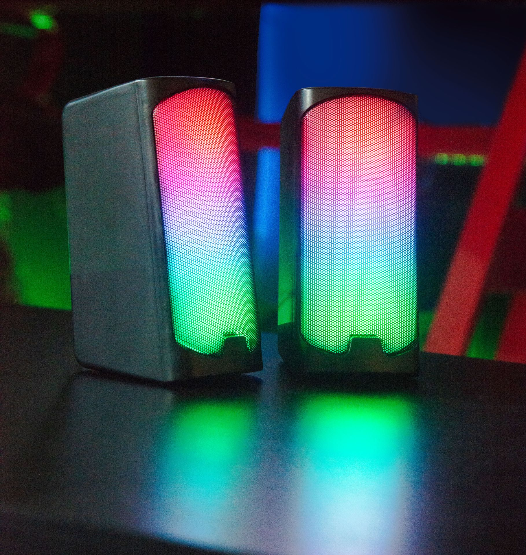 SPEEDLINK TONOS RGB 2.0 Stereo Computerlautsprecher 6 W Bluetooth Schwarz