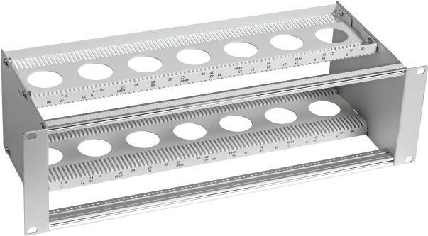 EFB-Elektronik 48,30cm (19") Baugruppenträger 3HE/84TE 1TE-Teilung, 227mm tief Hersteller: EFB Elektronik (53733.1)