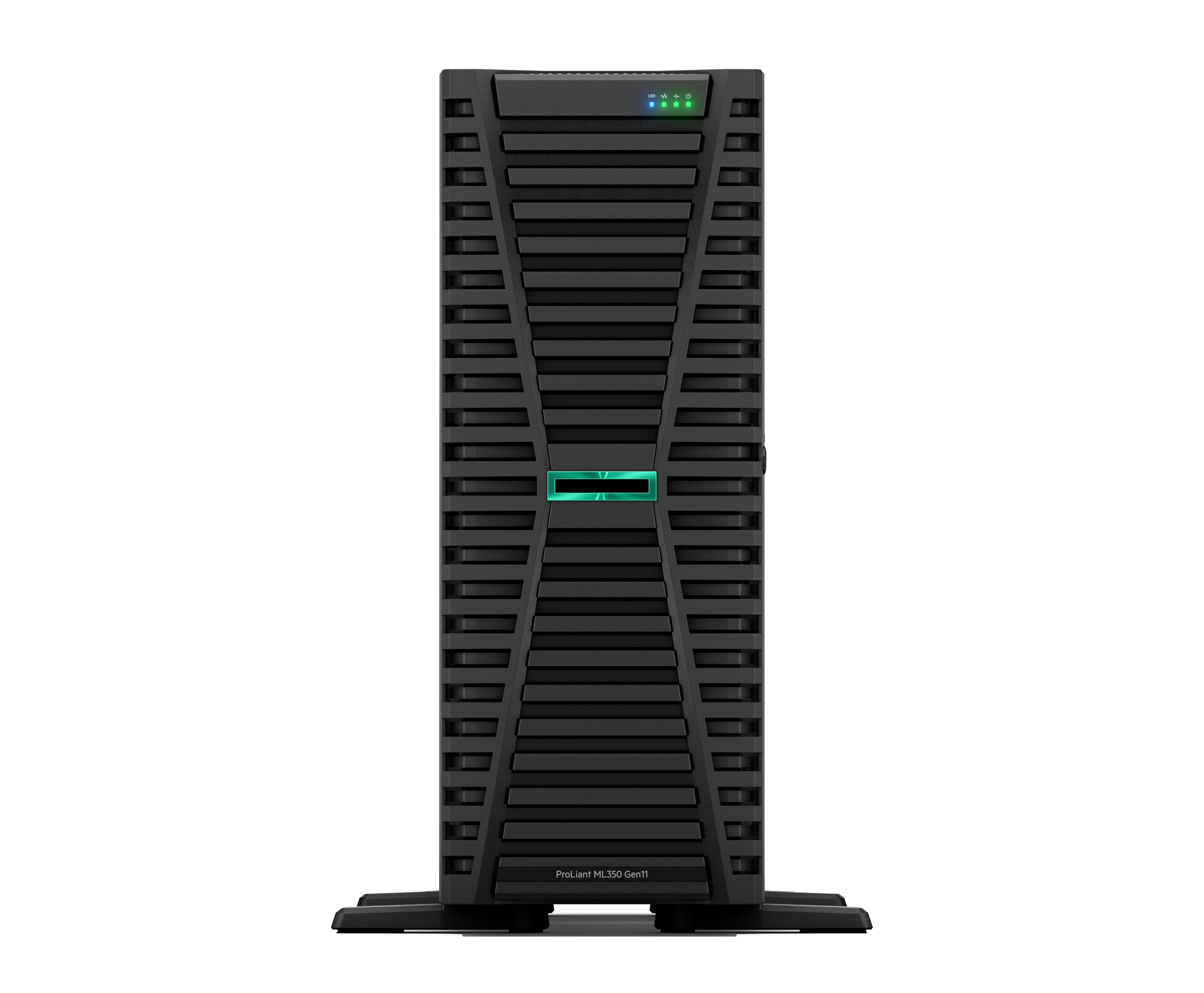 HPE ProLiant ML350 Gen11 Tower Server (4U), Intel Xeon Silver 4509Y 2,6 GHz, 64 GB RAM 960 GB SSD, Schwarz