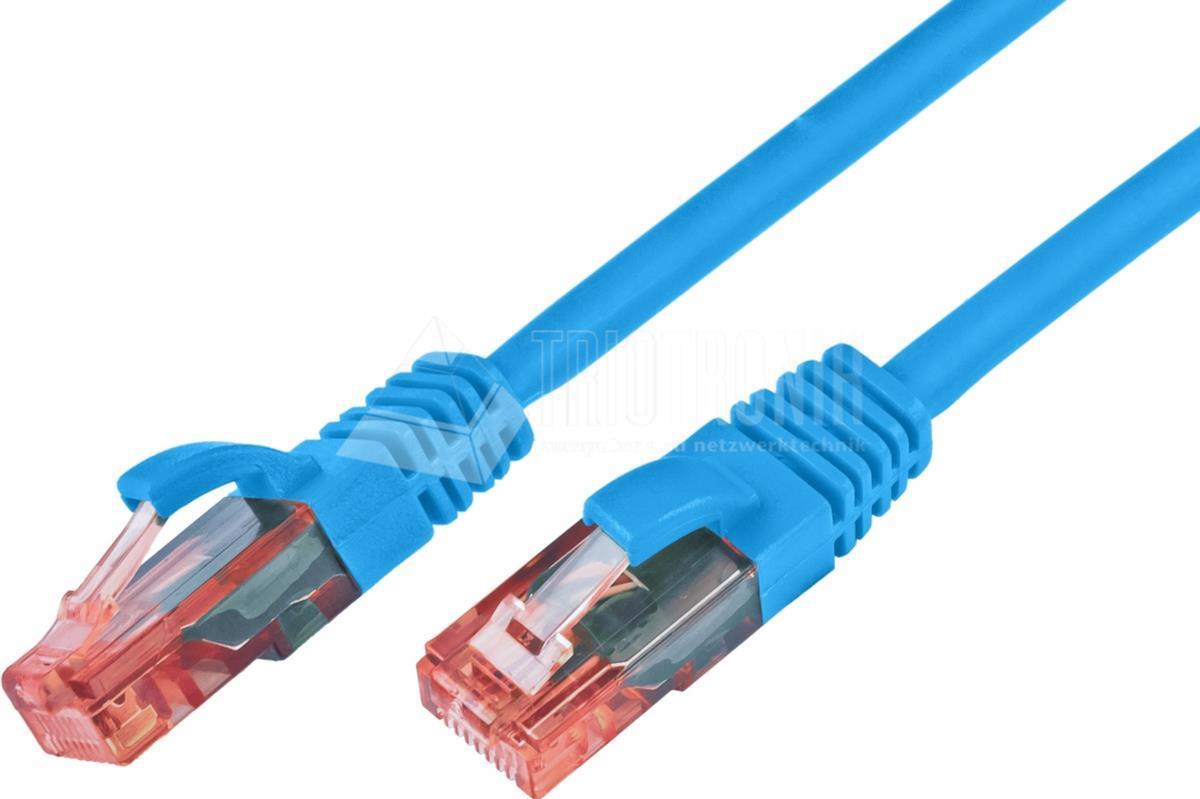 WIREWIN PKW-UTP-KAT6 3.0 BL Netzwerkkabel 3 m Cat6 U/UTP (UTP) Blau (PKW-UTP-KAT6 3.0 BL)