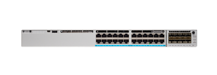 Cisco Catalyst C9300-24U-A Managed Switch L2/L3 24-Port Gigabit Ethernet UPOE Grau