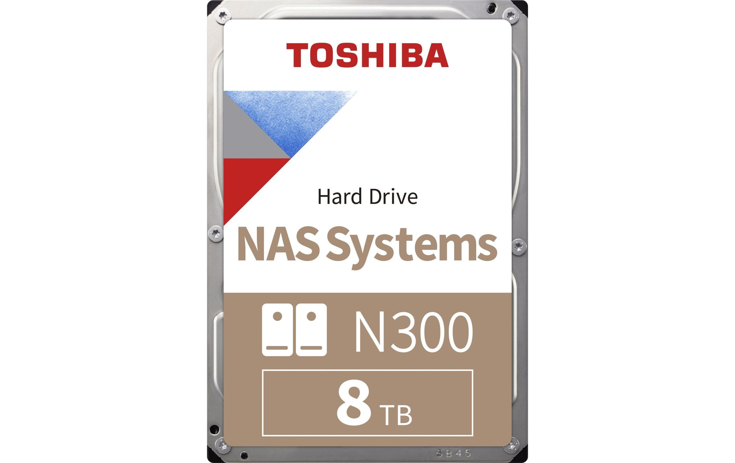 Toshiba N300 NAS 8 TB 3.5" SATA 6Gb/s