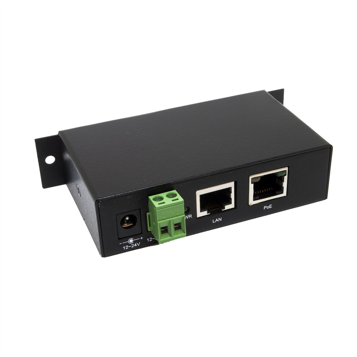 Exsys EX-6007PoE PoE-Adapter Gigabit Ethernet 48 V Schwarz