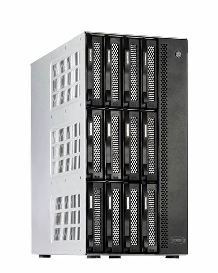 TerraMaster T12-500 Pro 12-Bay NAS Intel Core i7 16 GB RAM Grau