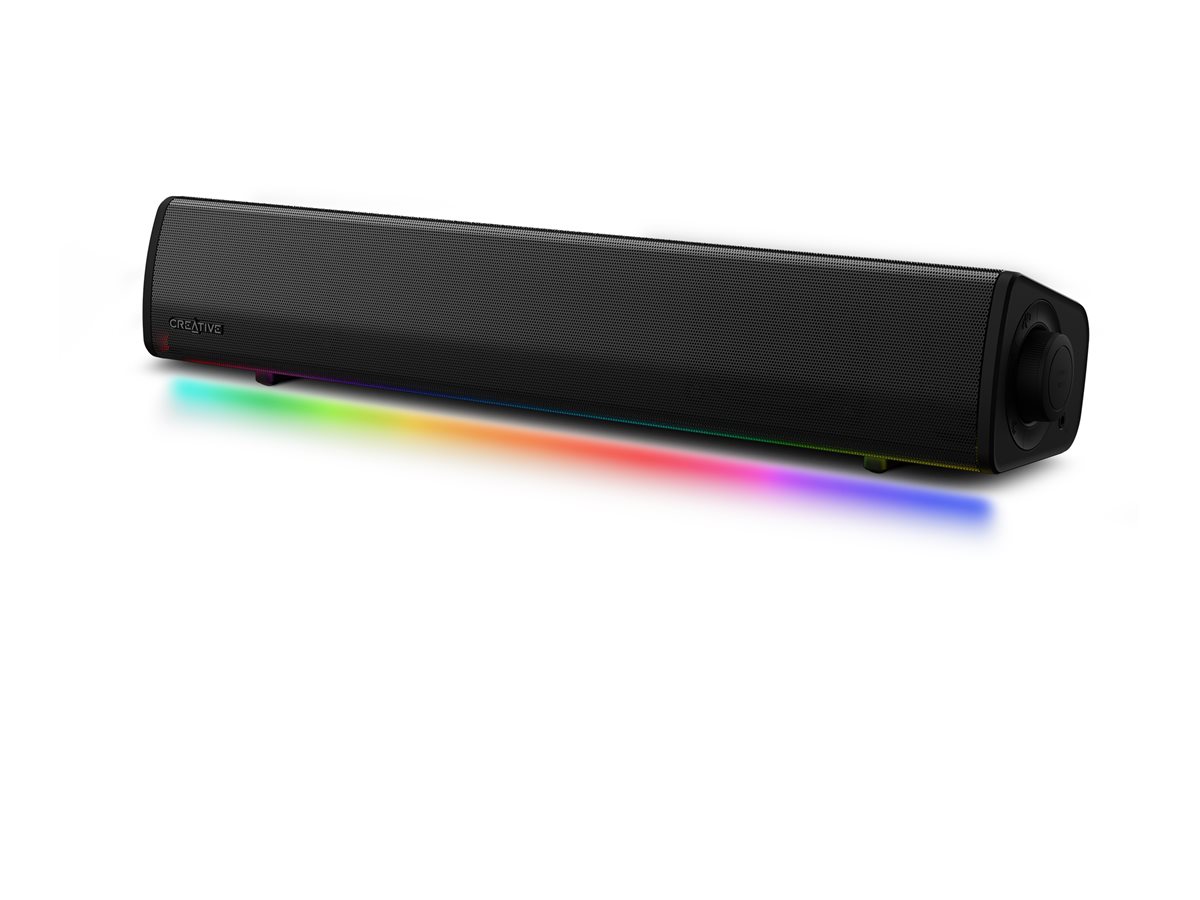 Creative Labs Sound Blaster GS3 Soundbar Bluetooth 5.4 USB-C 24 W Schwarz