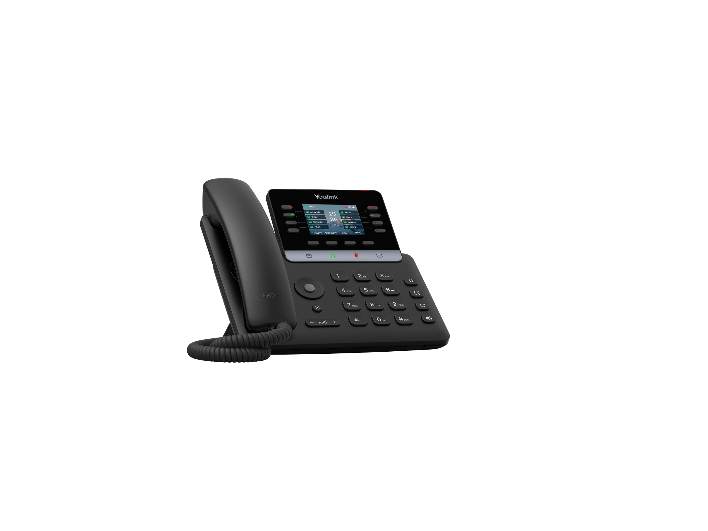 Yealink SIP-T73U VoIP-Telefon Schwarz