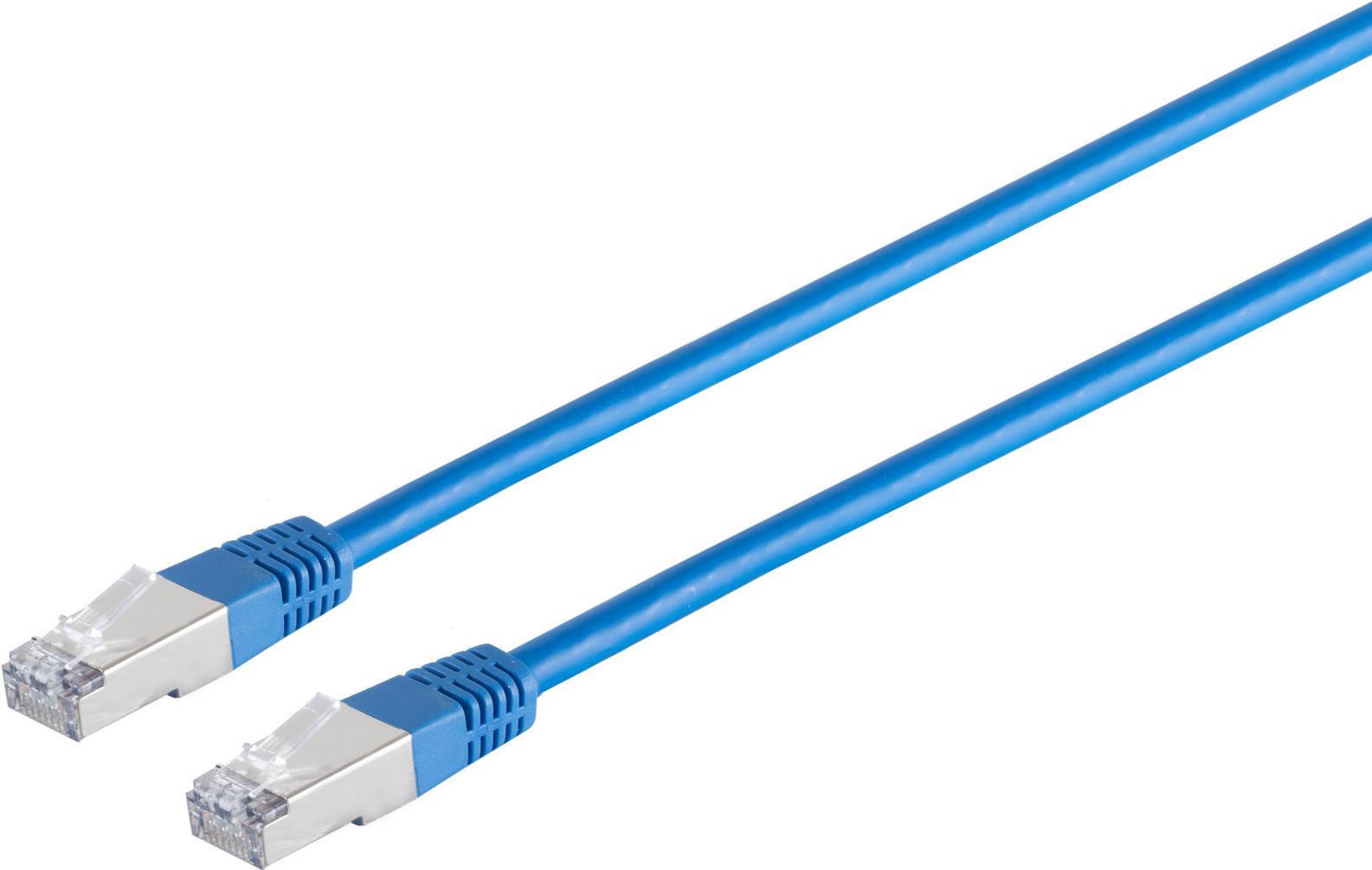 SCONN TP-Patchkabel Cat.6 S/FTP PIMF 20,0m blau