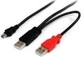 StarTech.com USB Y-Kabel für externe Festplatten (USB2HABMY6)