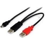 StarTech.com USB Y-Kabel für externe Festplatten (USB2HABMY6)
