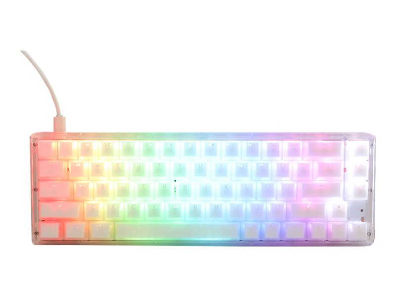 Ducky One 3 SF Aura White RGB Mechanische Tastatur MX Red