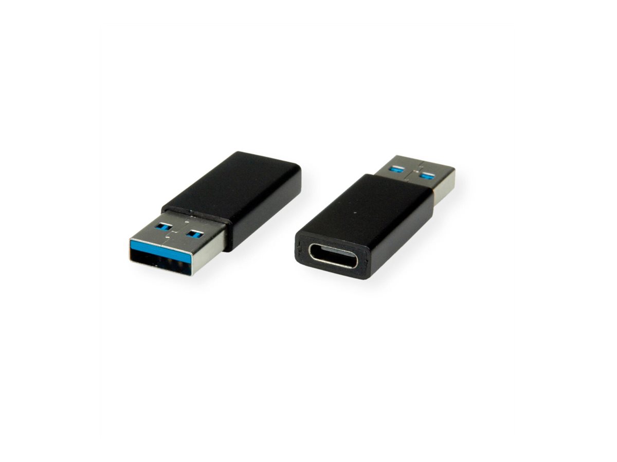 VALUE USB-Adapter USB 3.2 Gen 1 Typ A auf Typ C Schwarz
