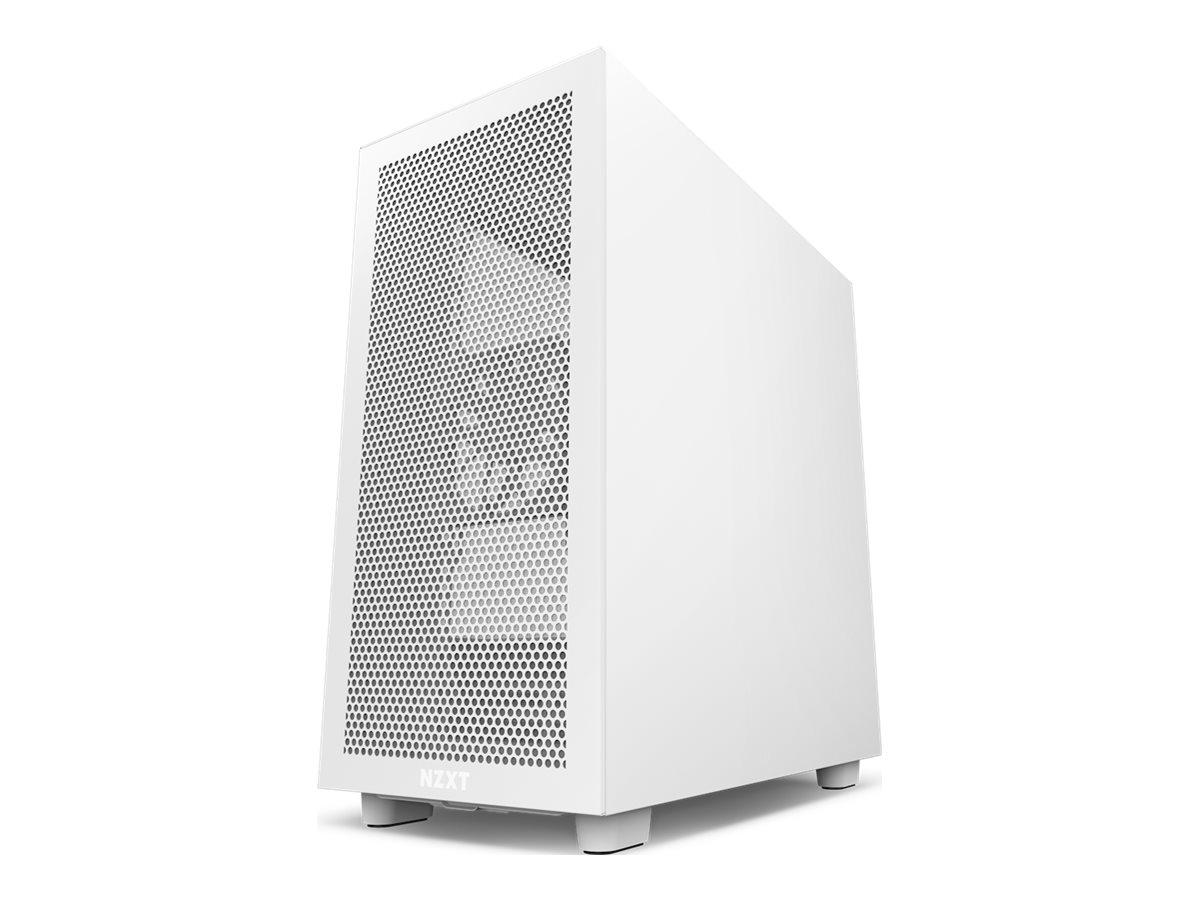 NZXT H series H7 Flow Mid Tower ATX Mattes Weiß