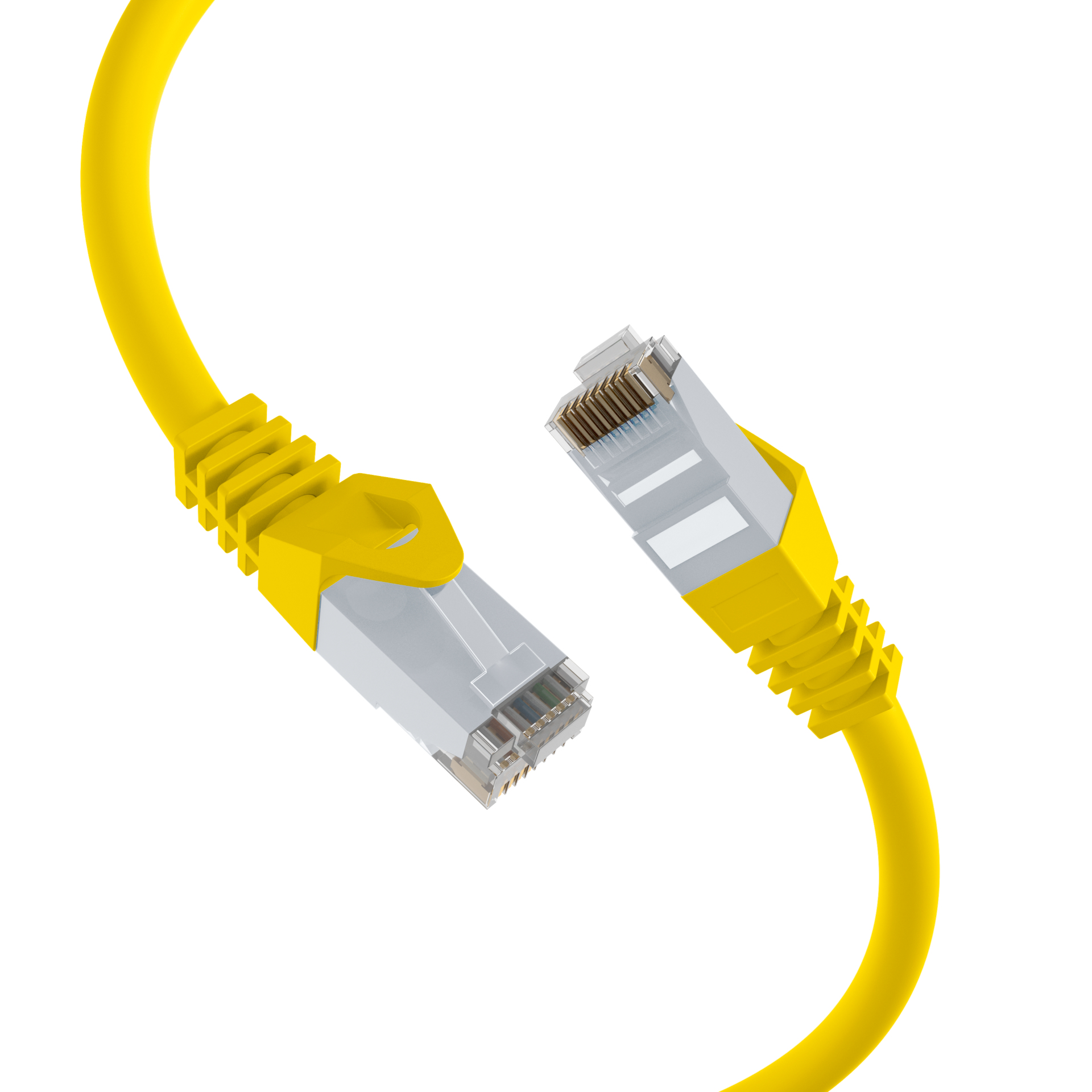EFB-Elektronik K8104GE.0,25 Cat.6 U/UTP Patchkabel 0,25 m Gelb