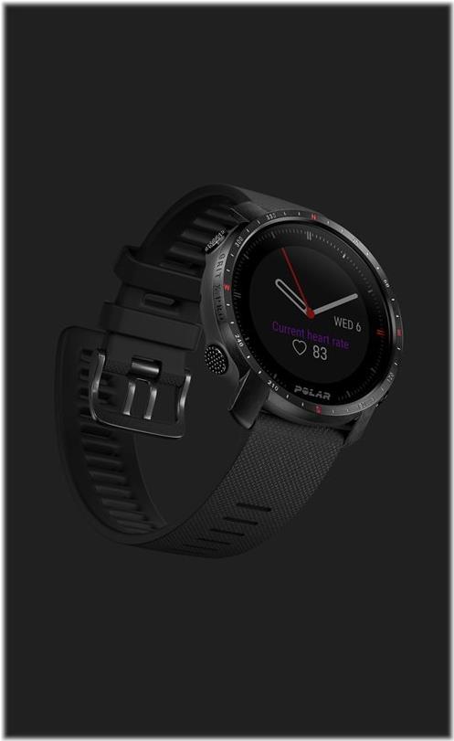 POLAR Grit X Pro Smartwatch 1,2" GPS Bluetooth Schwarz