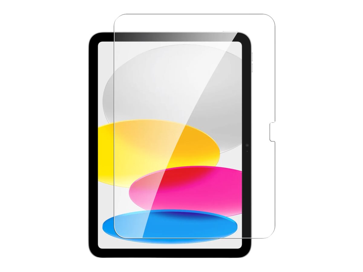 DEQSTER Displayschutz Max 10.9" Gehärtetes Glas für Apple iPad (10. Generation) Transparent