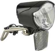 FISCHER Fahrrad-Dynamo-LED-Scheinwerfer 70 Lux Lebensdauer: 50.000 Stunden, mit Standlicht (max. 4 Min.), - 1 Stück (85355)