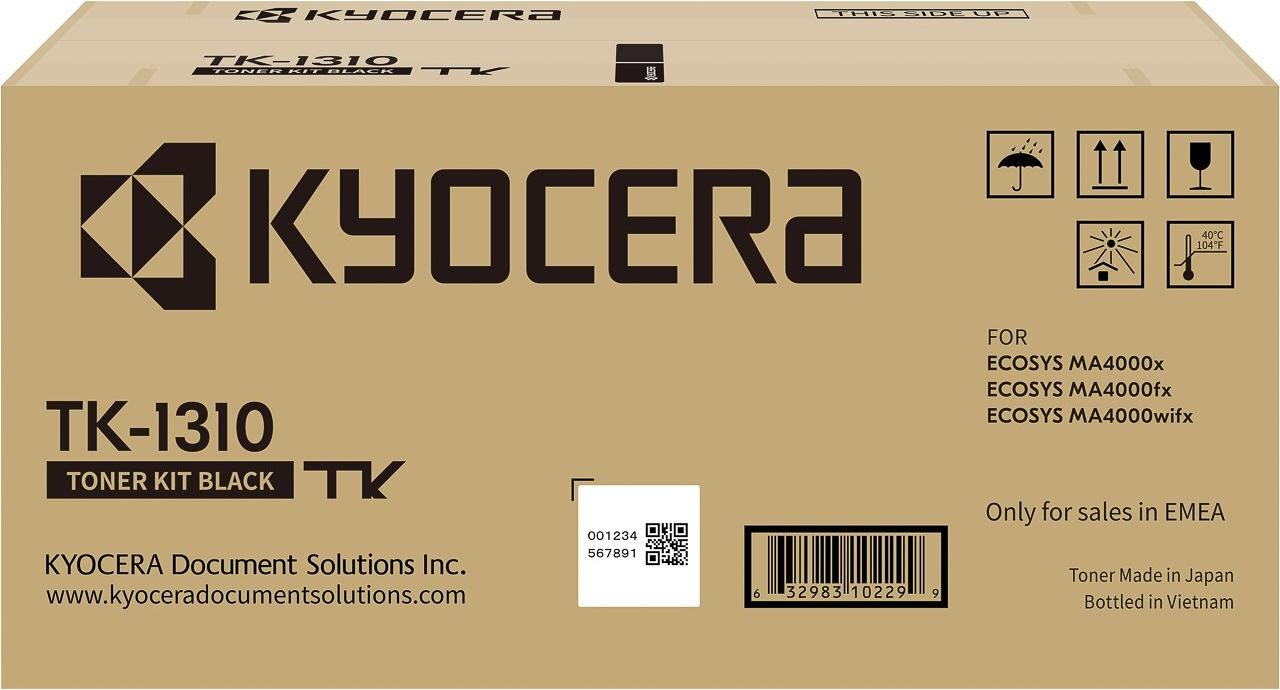 KYOCERA Toner schwarz TK-1310 für 3.000 Seiten MA4000x/fx/wifx (1T0C140NL1)