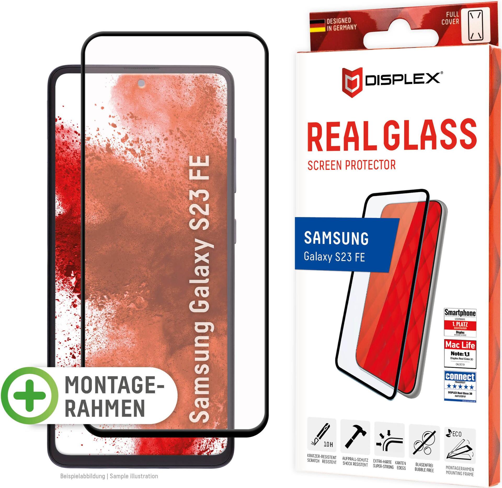 Displex Panzerglas (10H) für Samsung Galaxy S23 FE (01875)