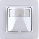 Kopp 808402013. Sensor-Typ: Infrarotsensor, Übertragungstechnik: Verkabelt. Produktfarbe: Weiß, Internationale Schutzart (IP-Code): IP20, Anpassungsdauer: 4 - 240 s. Energiequelle: AC, Eingangsspannung: 230 V, Eingangsfrequenz: 50 Hz (808402013)