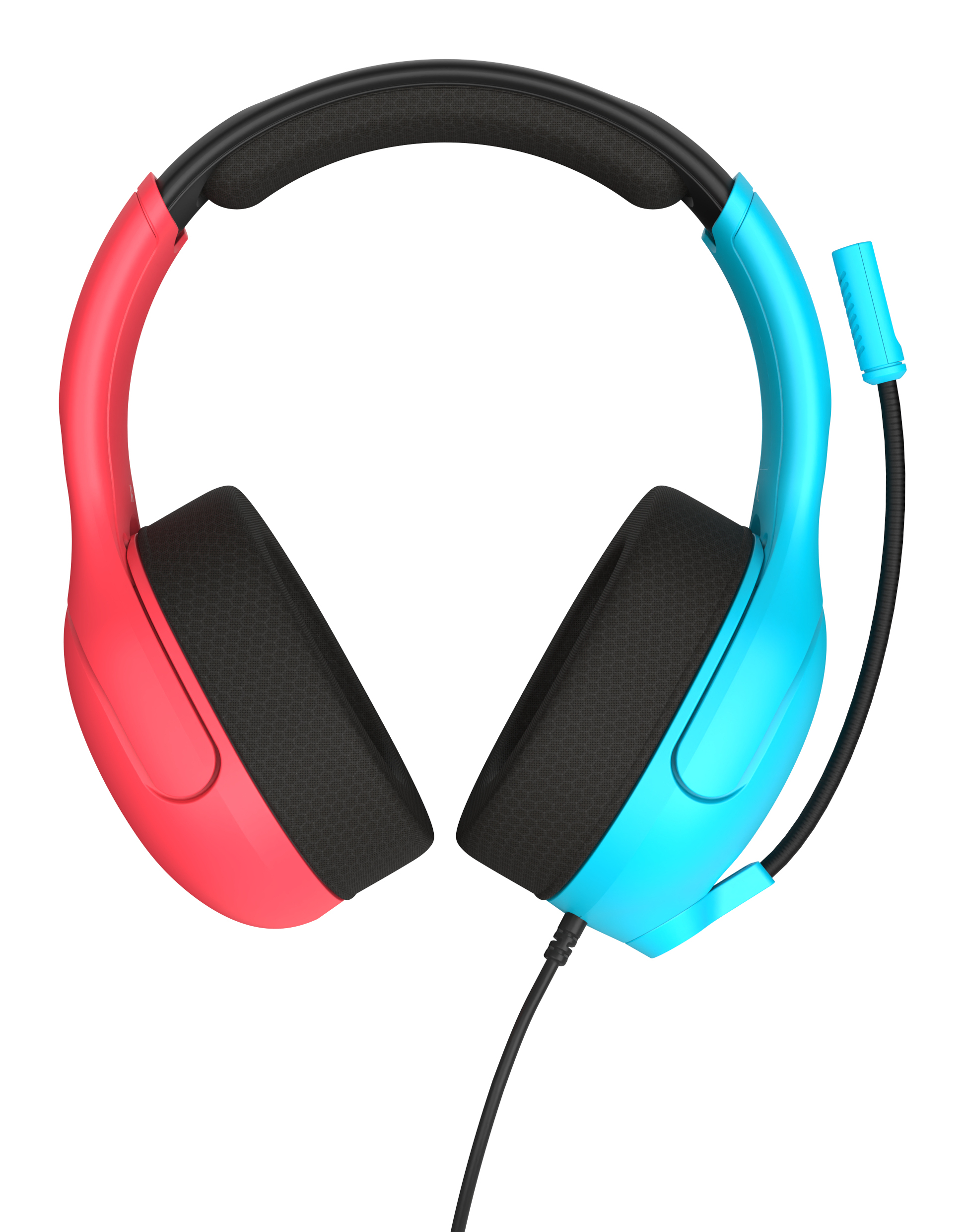 Turtle Beach Airlite Fit Kabelgebundener Gaming-Kopfhörer mit Boom-Mikrofon Schwarz, Blau, Rot
