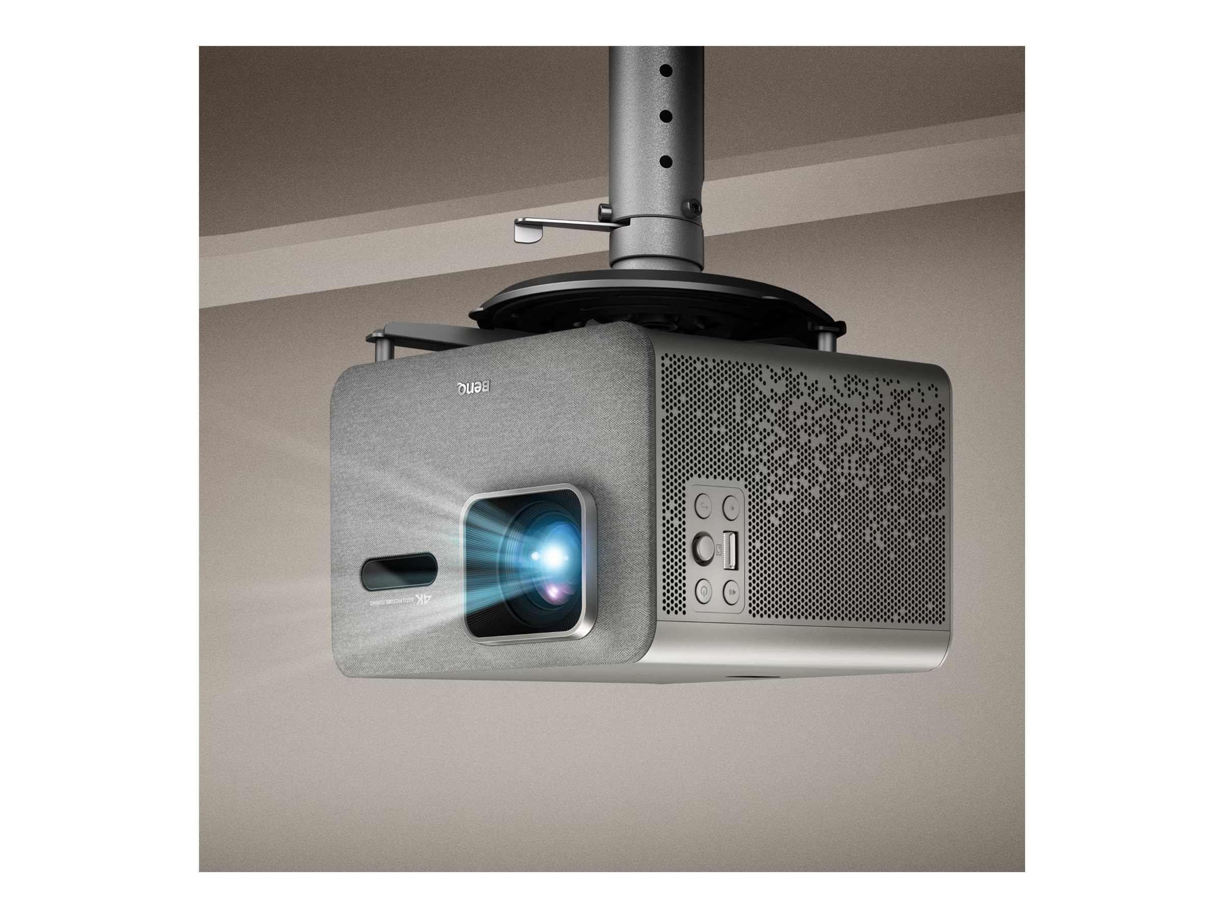 BenQ TK705i 4K DLP-Projektor LED 3000 ANSI-Lumen Grau