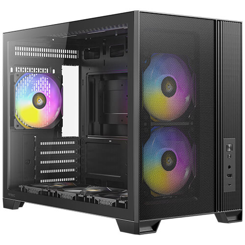Antec FLUX Flux M Micro Tower Schwarz