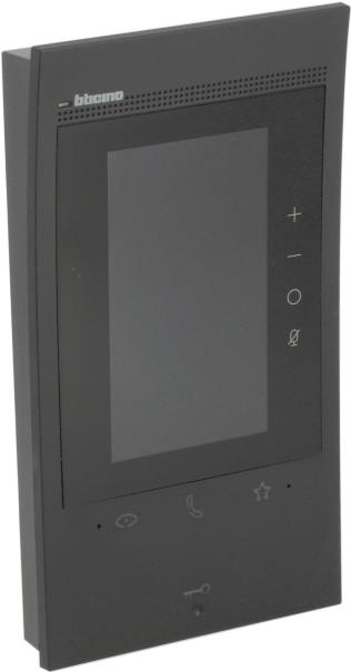 LEGR Bticino 344884 Bticino 344884 Video-Innenstelle Classe 300EOS schwarz 1 (344884)