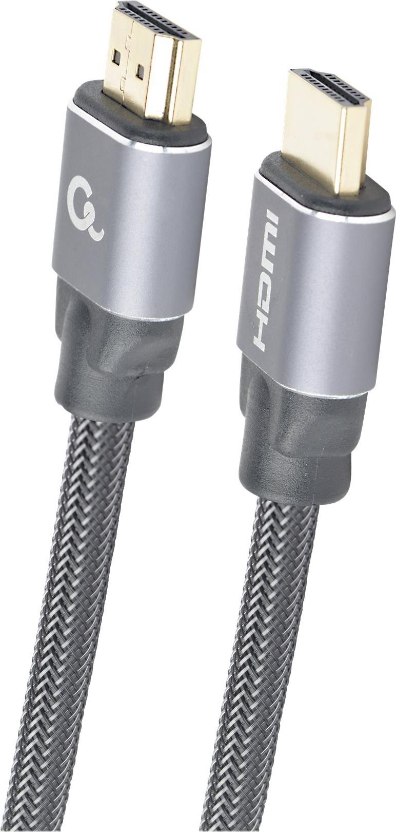 Gembird Cablexpert Premium series CCBP-HDMI-5M 5 m HDMI-Kabel mit Ethernet Grau
