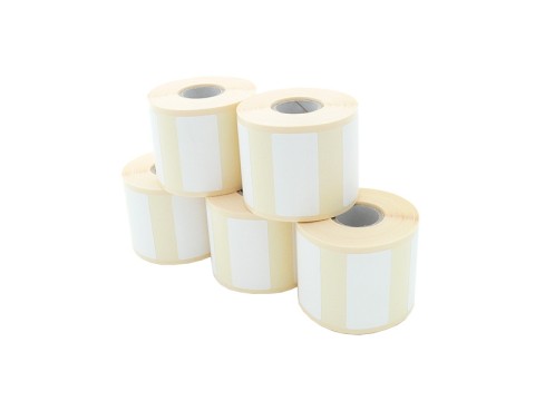 ARTDEV Etikettenrolle Thermodirekt 50 x 25 mm Kern 25 mm 750 Etiketten permanent