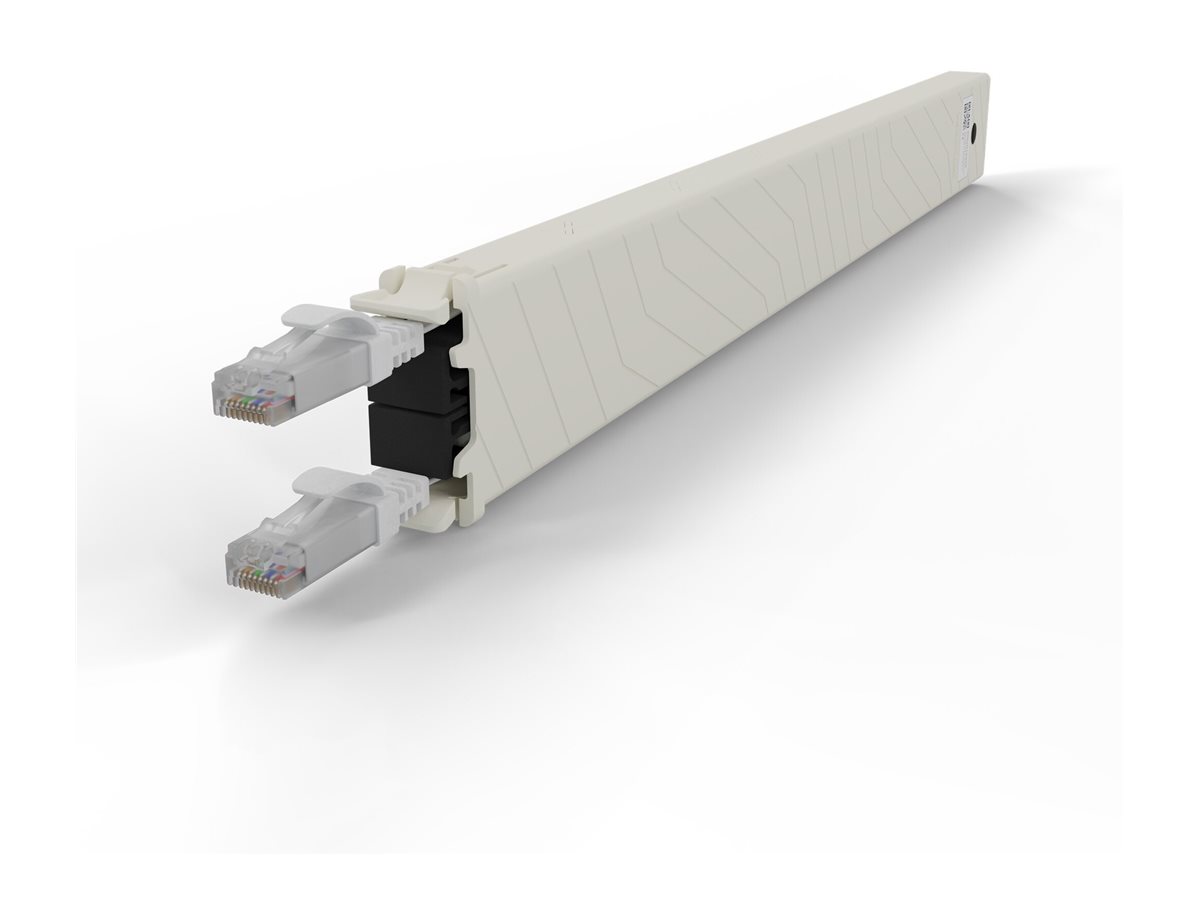 PATCHBOX patchbox.one Cassette 8RU UTP CAT 6a 0,8 m Weiß