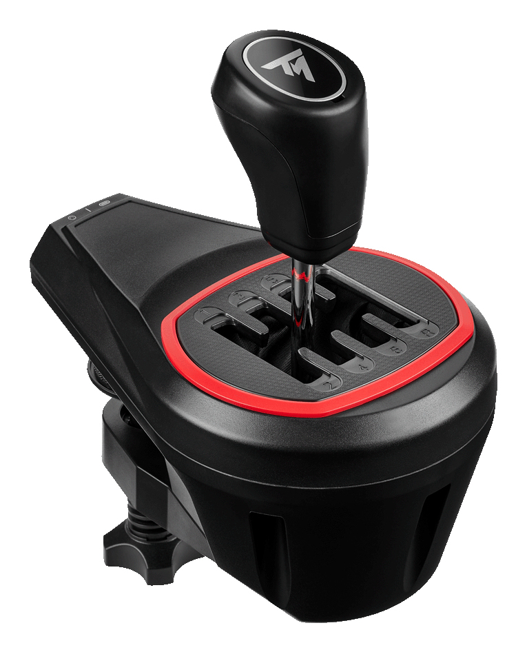 Thrustmaster T128 Shifter Pack Lenkrad + Pedale + Schalthebel Kabelgebunden Schwarz