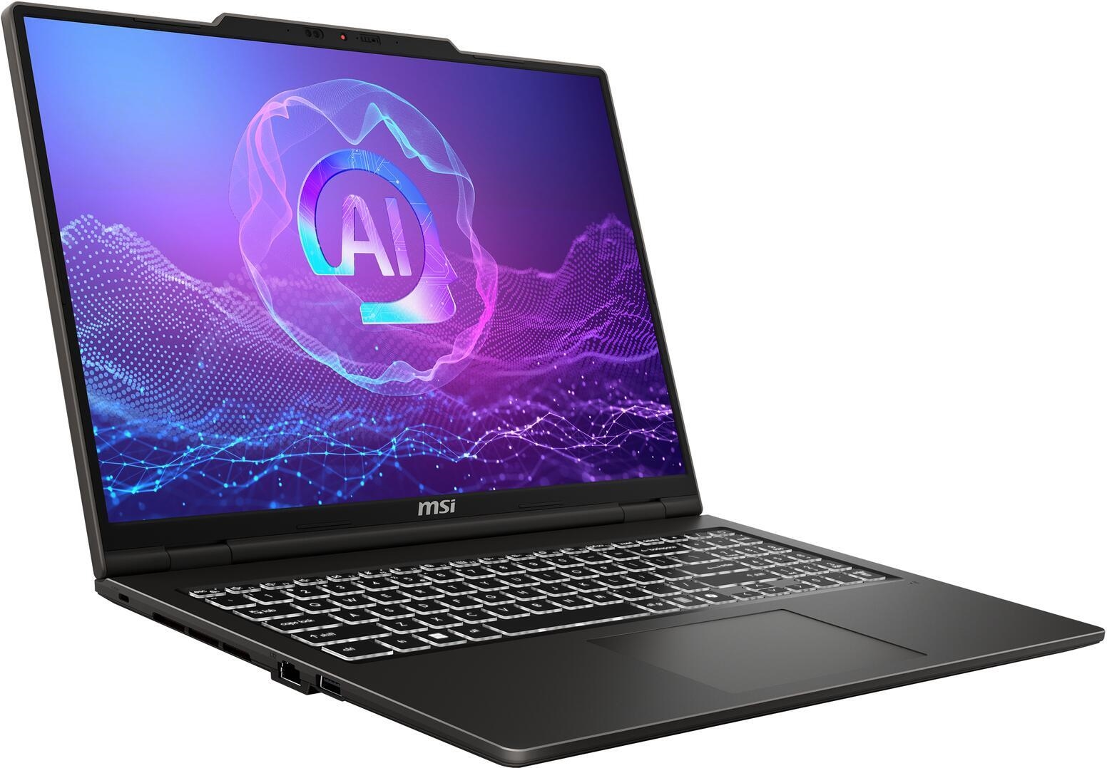 MSI VenturePro A16 AI+ A3HWEG-003 AMD Ryzen AI 7 350 Notebook 40,7cm (16 Zoll) 16GB RAM, 1TB SSD, 2K, RTX 5050 (8GB), Win11 Home (00261L-003)