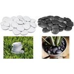 tera Dekosteine "Pebbles", Größe S, weiß Maße: ca. 30 bis 40 mm, aus recyceltem Kunststoff, - 1 Stück (33700004237)