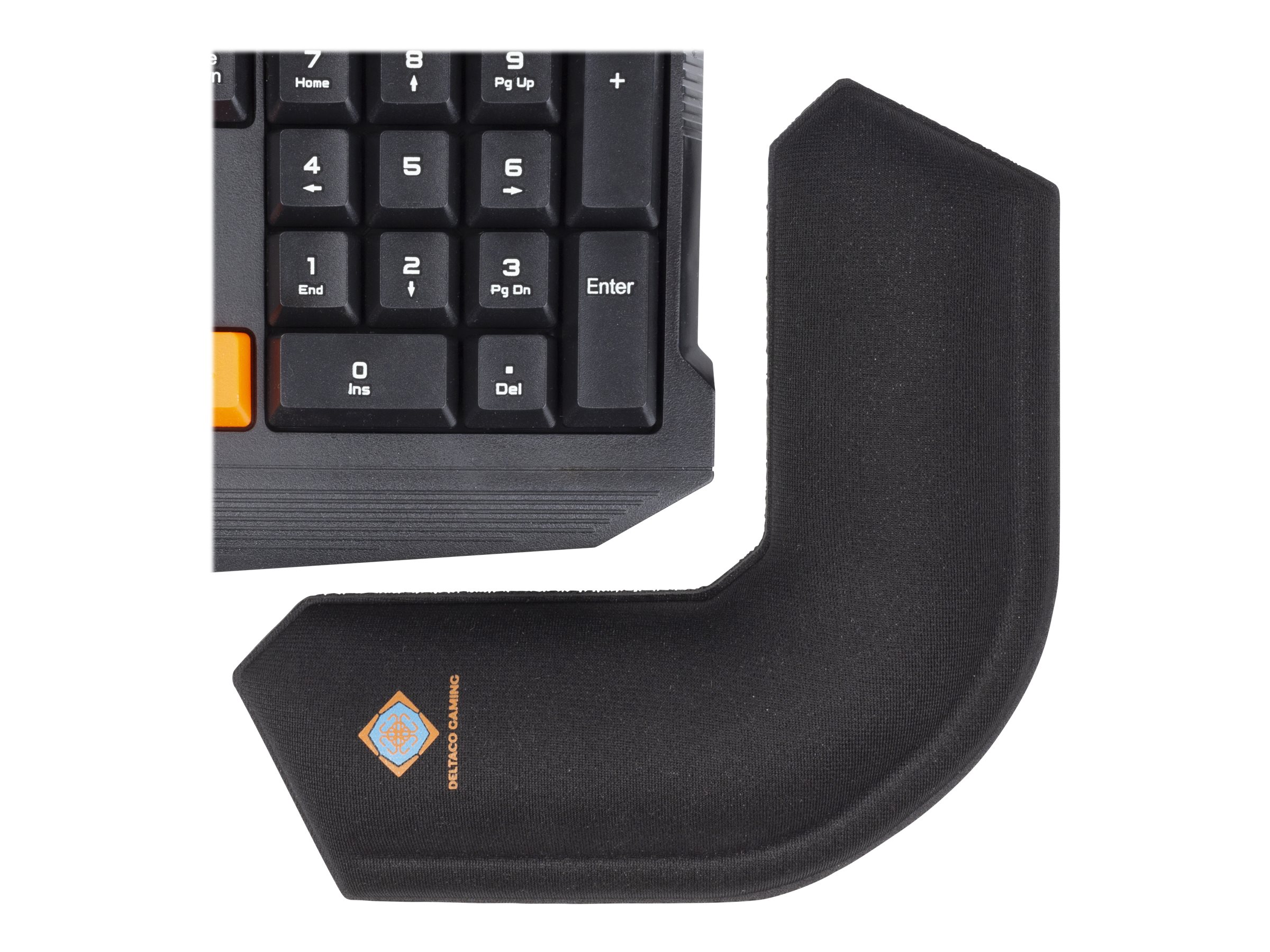 DELTACO Gaming GAM-009 Handgelenkpolsterkissen Schwarz