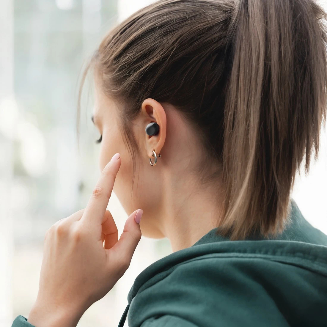 Hama Freedom Buddy II TWS In-Ear Kopfhörer Bluetooth Schwarz