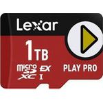 Lexar 1TB microSDXC Express PLAY Pro Express 7.1 UHS-I C10 U3 V30 (LMSXPS0001T-BNNNG)