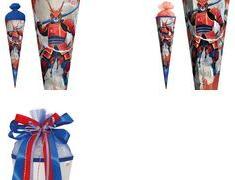 ROTH Schultüte "Tech Warrior", eckig, 850 mm Tüllverschluss, mit stabiler ROTH-Spitze - 1 Stück (678930)