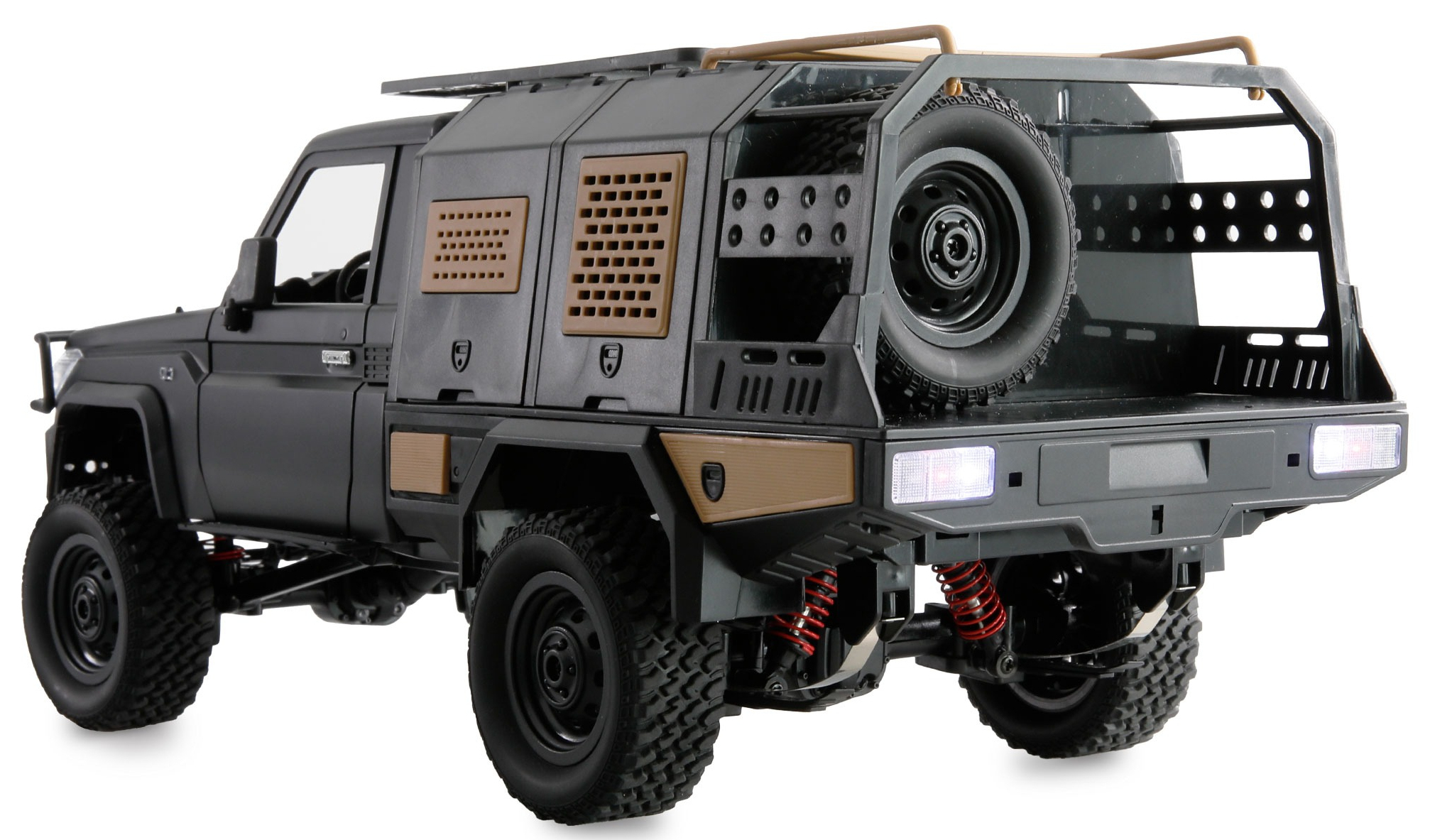 Amewi Toyota Land Cruiser Crawler 1:12 4WD RTR Li-Ion 1200mAh Schwarz