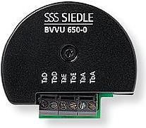 Siedle BVVU 650-0. Produktfarbe: Schwarz, Markenkompatibilität: Siedle (200032250-00)