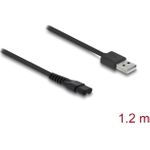Delock USB Ladekabel 5 V fur Elektrorasierer kompatibel mit MANSCAPED 2.0 3.0 Serie (90986)