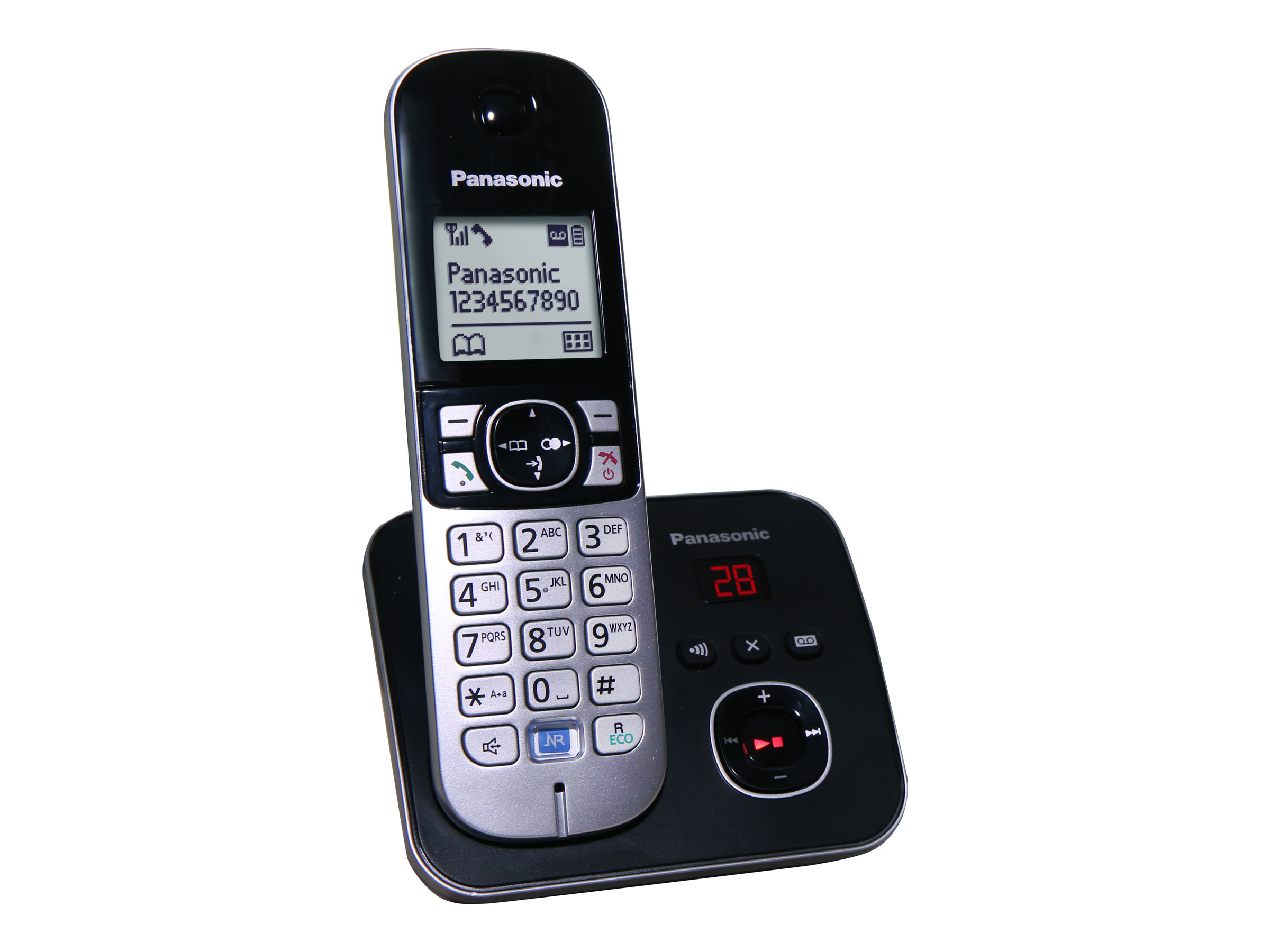 Panasonic KX-TG6821GB Schnurlostelefon DECT Schwarz