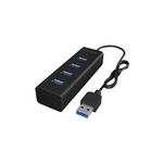 IB-Hub1409-U3 4 Port USB 3.0 Hub unterstuetzt Datenuebertragung bis zu 5 Gbit/s und (60255)