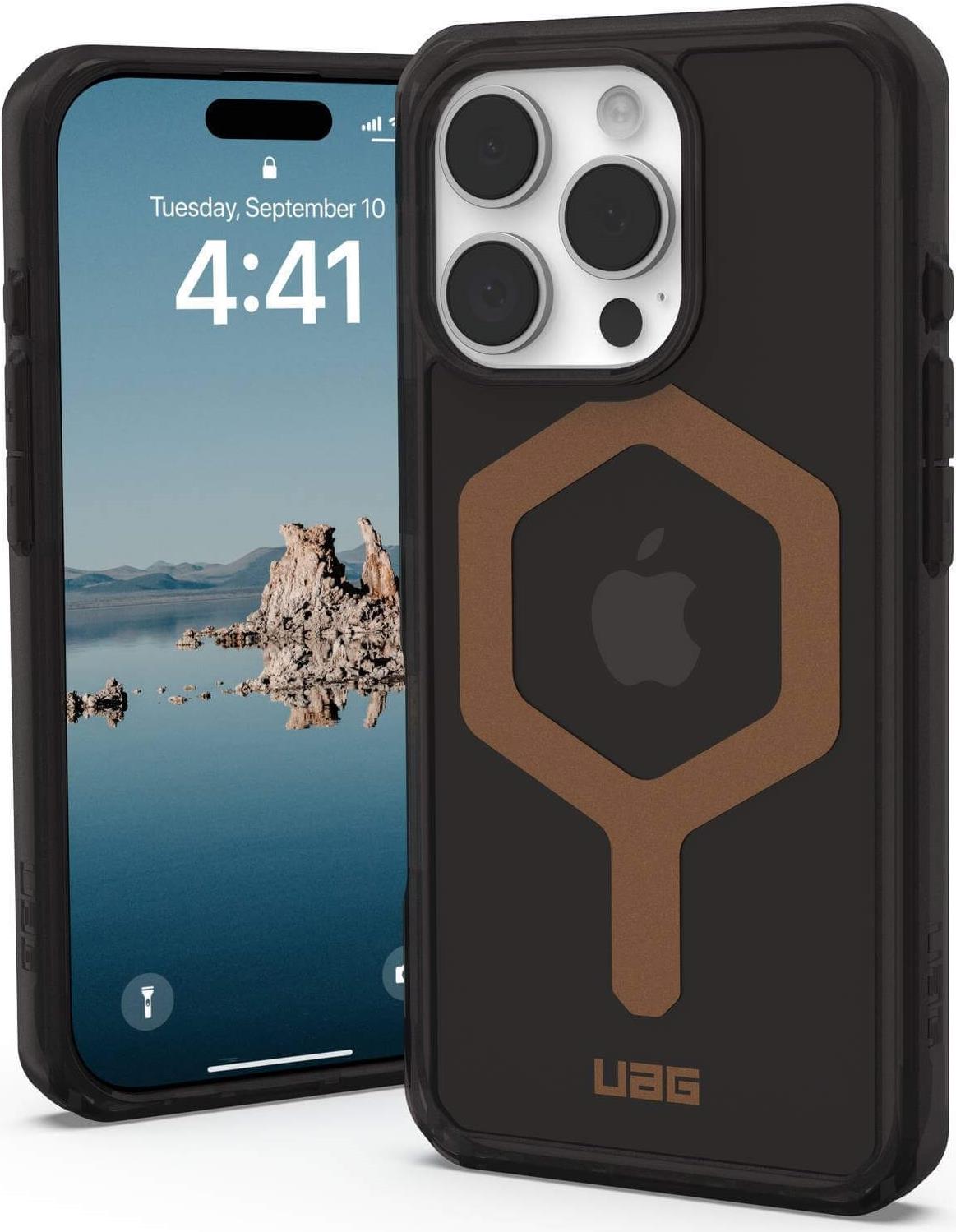 UAG Urban Armor Gear Plyo MagSafe Case | Apple iPhone 16 Pro | schwarz/bronze | 114480114085 (114480114085)