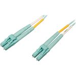 EATON TRIPPLITE 10Gb/100Gb Duplex Multimode 50/125 OM4 LSZH Fiber Patch Cable LC/LC Aqua 2M 6ft. 1,83m (N820-02M-OM4)