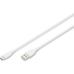 DIGITUS USB-C Silicone charging cable USB-A (AK-300340-005-W)