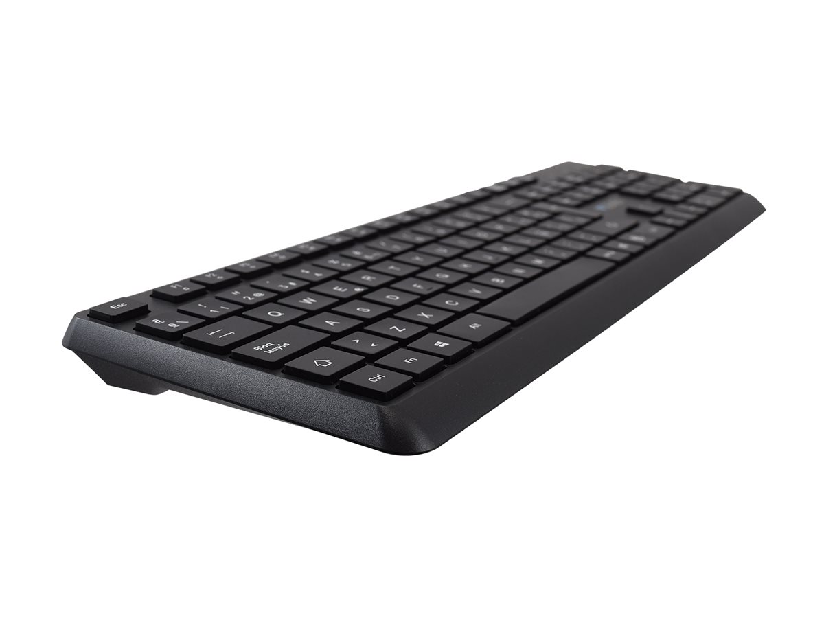 V7 Pro KU350ES Kabelgebundene Tastatur USB QWERTY Spanisch Schwarz