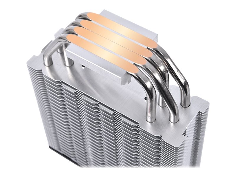 Thermaltake TOUGHAIR 510 Prozessor-Luftkühler 2x 120 mm Schwarz/Silber