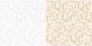 PAPSTAR Servietten "ROYAL Collection Damascato", weiß aus Tissue, 1/4 Falz, 4-lagig, Maße: 400 x 400 mm, - 1 Stück (84994)