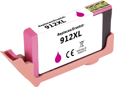 Renkforce Tinte ersetzt HP 912 XL (3YL82AE) Kompatibel Magenta RF-I-HP912XLM RF-5706054 (RF-5706054)