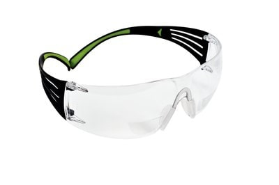 3M SecureFit 420 Schutzbrille SF420AF Dioptrien +2.0 Schwarz